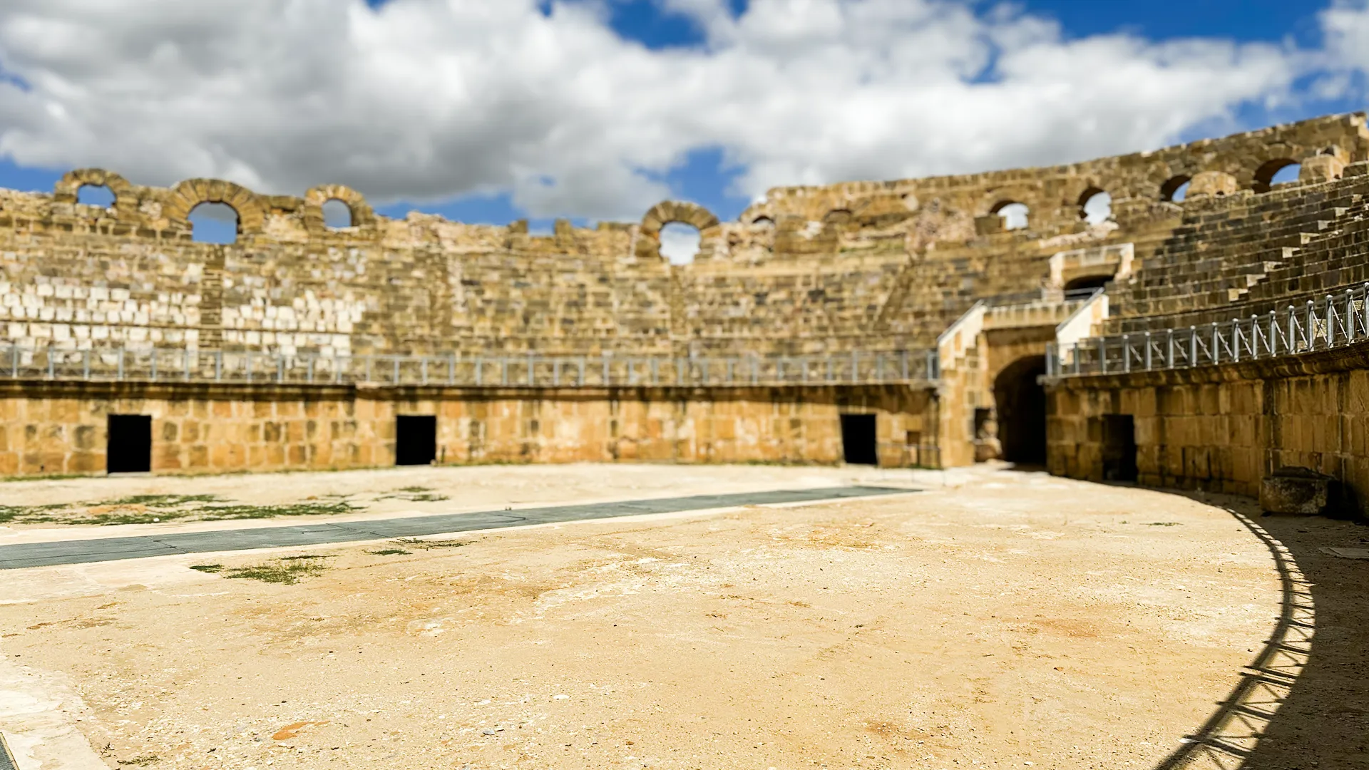 Uthina archaeological site floor